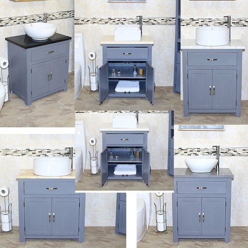 Solid oak bathroom vanity - solid,