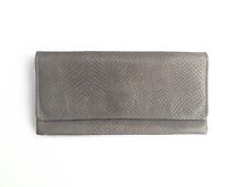 Etui Bags London Leather Embossed Brown Clutch Handbag, Brand New With Tags