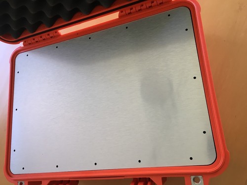 Front panel for peli case - panel,