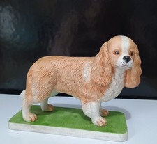 BORDER FINE ARTS SPANIEL DOG FIGURINE by DAVID GEENTY Approx 9cms H
