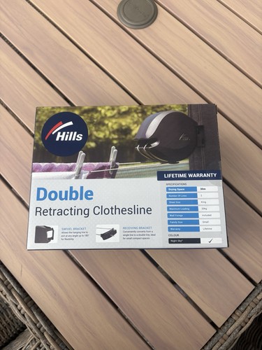 Double retractable washing - retractable,