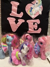 My Little Pony G3.5 Pinkie Pie Rainbow Dash Sweetie Belle Cheerilee With Skirt