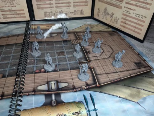 Pirate miniatures for d - pirate,
