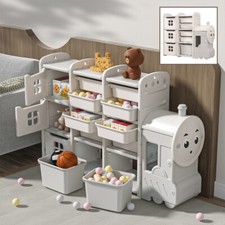 Kids Toy Storage Shelving Unit