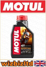 Vespa GTS 250 ie ABS 2006-2009 MOTUL 5W-40 Synthetic 4-STROKE Engine oil [1L]