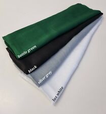 SILKY SHINY Women Maxi Wedding Plain Faux Silk Scarf Hijab Shawl Wrap Elegant