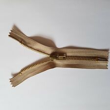 Brass Trouser Jeans Zip Zipper - Closed End - 16 Colours, 8 to 20cm NO.4