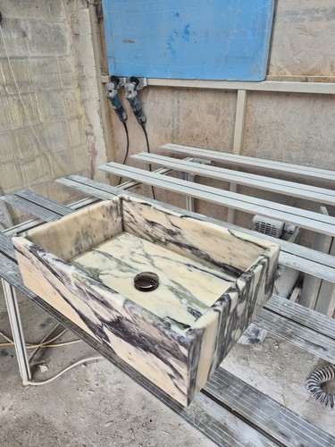 Calacatta viola marble sink - marble,