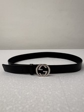 Gucci Belt - Black/Silver