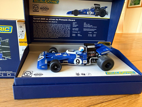 Scalextric tyrrell 002 9 - f1, no.9
