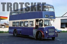 35mm Slide A1 Service Ardrossan Leyland Titan MCW 247 247AJF 1976 Original