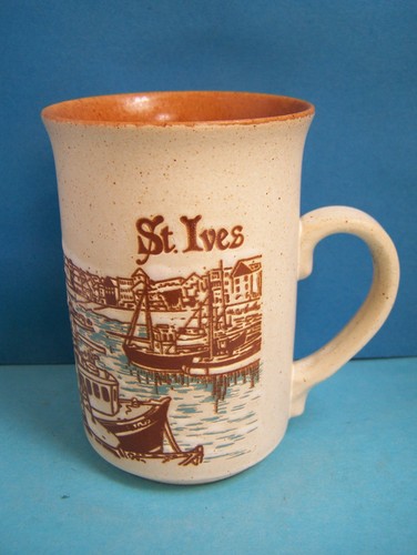 Ives cornwall mug 1980s - st,
