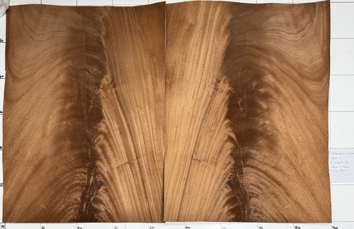 Mahogany flame real - real, wood