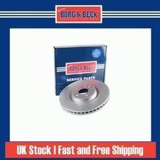 2x Brake Discs Vented For Audi