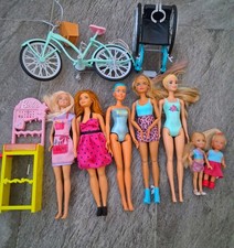Bundle of Barbie Dolls Chelsea Clubhouse Simba Dolls Accessories Clothes Shoes