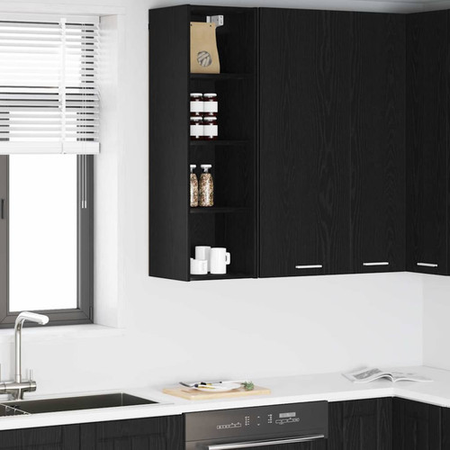 Kitchen cabinet black - kitchen,