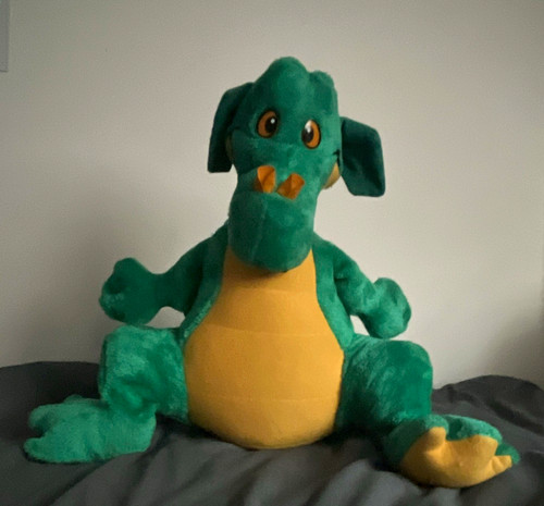 Ace green dragon plush soft - ace,