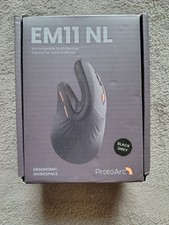 ProtoArc EM11 NL Ergonomic Mouse Gaming Wireless Vertical Mouse Good Condition