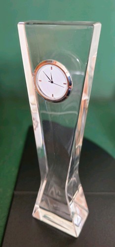 Waterford crystal cliock geo - ,