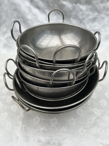 Stainless steel balti - stainless, dish
