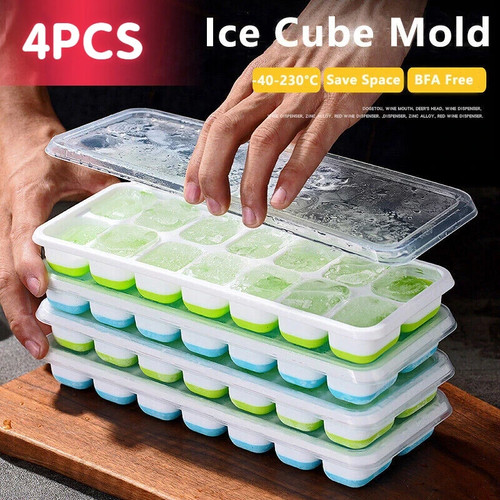 Ice cube tray with - cube,