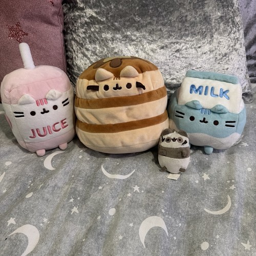 Pusheen pancake stack - pusheen, juice