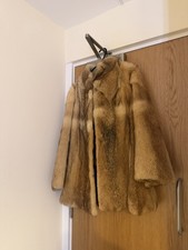 Vintage 100% Red Fox fur coat