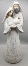 Vintage Large Willow Tree Style Nativity Figure, Mary, Joseph & Jesus, 31.5cm(W)