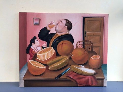 Contemporary oil canvas - oil, of