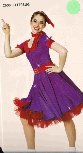 Jitterbug dance costume tap - dance,