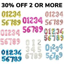 40" Foil Number Gold/Rose Gold Balloons Birthday Age Party Wedding Balloon Cheap