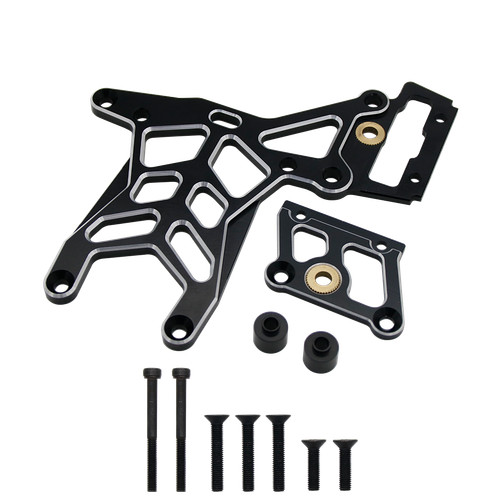Rear upper plate set - rear, metal