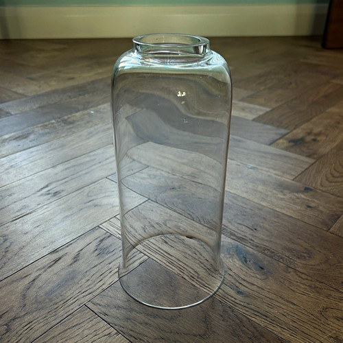 Large clear glass cylinder - clear,