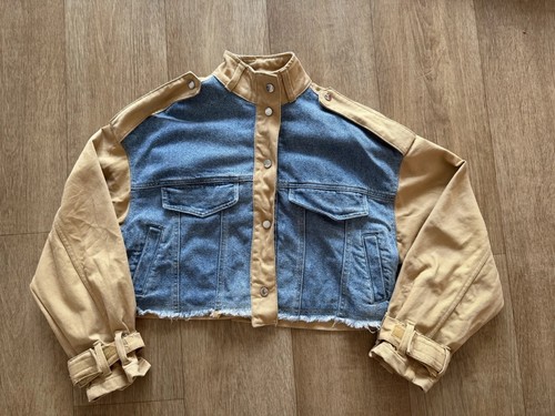 Bershka women denim jacket - denim,