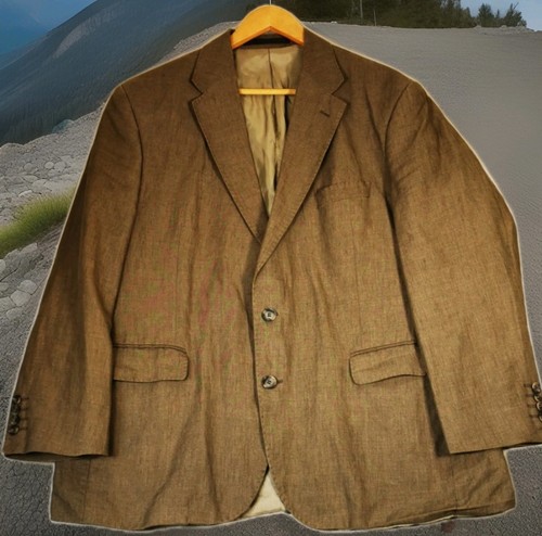 Mens blazer 44s - blazer, brown