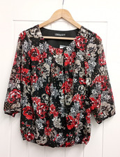 BNWT Bon Marche Black , Red