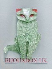 LEA STEIN SACHA CAT BROOCH