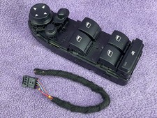 BMW E60 E61 Electric Window Switch Power Fold Wing Mirror Control Driver 9122111