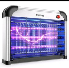 Buzbug LED Fly Bug Mosquito Zapper Killer Indoor 10Y Lifespan, 3 Lamps 