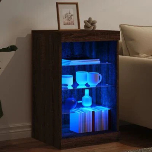 Sideboard with led storage - with,