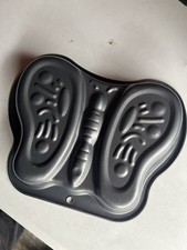 Vintage 2003 Butterfly Aluminum Cake Pan Mold