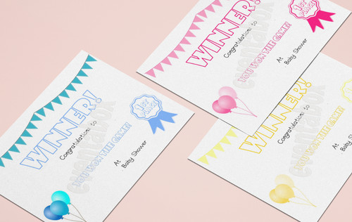 Baby shower winners - shower,