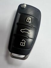 GENUINE AUDI 3 BUTTON REMOTE FLIP KEY FOB A1 Q3 ETC!! TESTED 8X0 837 220 D