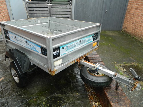 Camel tipper trailer street