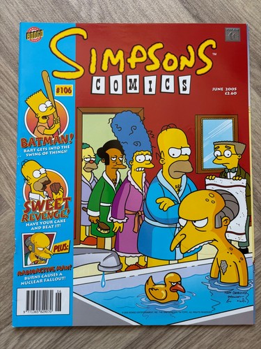 The simpsons comics issue - comics,