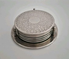 Vintage set Six Silver Plate