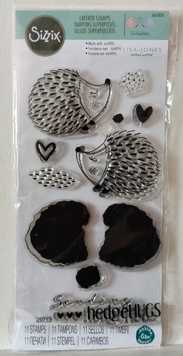 Sizzix stamp set lisa - lisa, jones