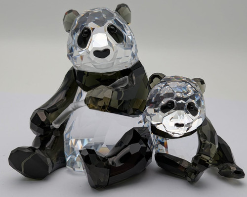 Swarovski crystal panda - panda, mother