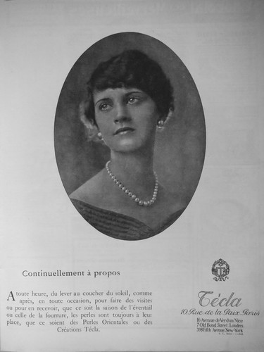 Advertisement 1924 técla - advertisement,