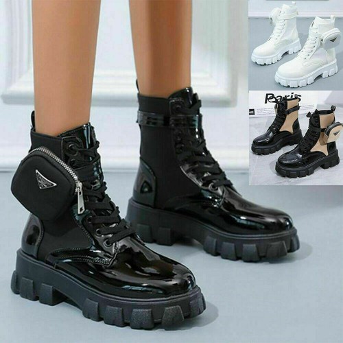 New punk goth lace boots - punk,
